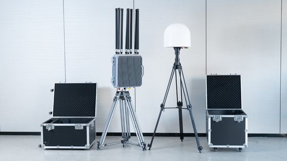 Full Frequency Band Scanning and Display Drone Detection and Jamming Equipment with Key Detection Frequency Bands 5.8GHz