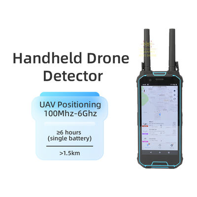 Acheter Détecteur de drone portable 3KM 100M-6Ghz Localisateur de drone portable 1.5G 2.4G 5.8G Alarme GPS Localisation Vol FPV Dji Suivi Positionnement pilote fabrication en ligne