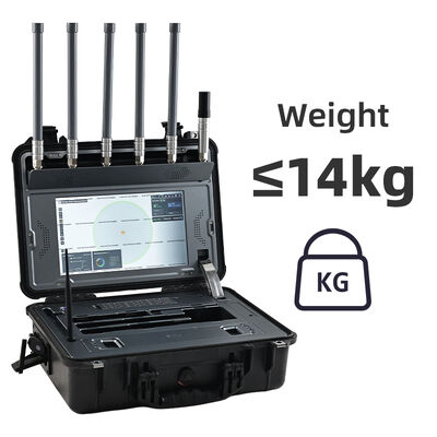 acheter Détection de drones portables à 100 MHz ∼6 GHz et système de valise GPS L1 / GLONASS L1 / BDS B1 fabrication en ligne