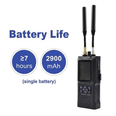acheter Détecteur de drones portables à longue portée avec détection du spectre de 0 MHz à 8000 MHz, batterie remplaçable et support de charge de type C fabrication en ligne