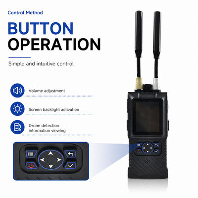 acheter Détecteur de drones portatif LDK-W01 avec plage de fréquence 0-8000MHz Distance de détection 1-1.5KM et capture vidéo en temps réel pour FPV DJI Autel et UAV de course fabrication en ligne