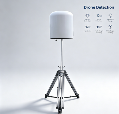 acheter Système de détection de drones. Détecteur de drones passifs à longue portée de 10 km à 100 MHz à 6 GHz. Suivi en temps réel de la trajectoire de vol, localisation du contrôleur à distance, fonctionnement 24 heures sur 24, intégration de TDOA et de contre-mesures. fabrication en ligne
