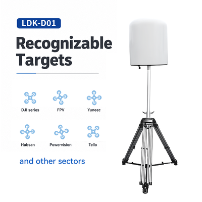 Acheter Système de détection et de suivi de drones passifs fixes avec pilote localisant 100 MHz-6 GHz 10km+ Range Traçage de trajectoire multi-cibles Gestion de la liste noire/liste blanche fabrication en ligne
