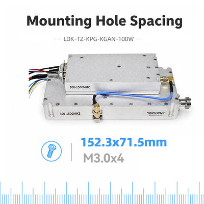 Acheter Module amplificateur RF multi-bandes haute puissance 100W 300-6000MHz avec protection intégrée contre la température pour les systèmes de gestion de la sécurité à basse altitude et de communication UAV fabrication en ligne