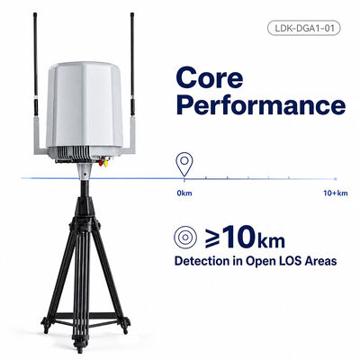Acheter Détection de drone fixe LDK-DGA1-01, 10KM, 70MHz-6GHz, dispositif de surveillance et de recherche de direction UAV à basse Altitude pour l'extérieur fabrication en ligne
