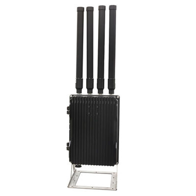 4 Band Signal Suppression System 450-1500MHz 50W/Band For Drone Defense