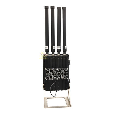 100-1000mhz 150W anti fpv system anti drone  Fpv Counter Device  Against Drone System portable anti fpv jamming system