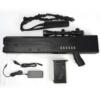 Portable 180W Output Power Anti-Drone Gun with 1000-2000m Effective Distance for Defense & Security