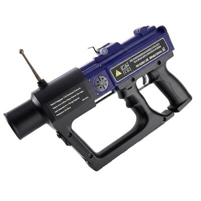 Handheld Anti-Drone System with 300–6GHz Jamming Range Integrated Detection and Countermeasure for UAV and Operator Positioning